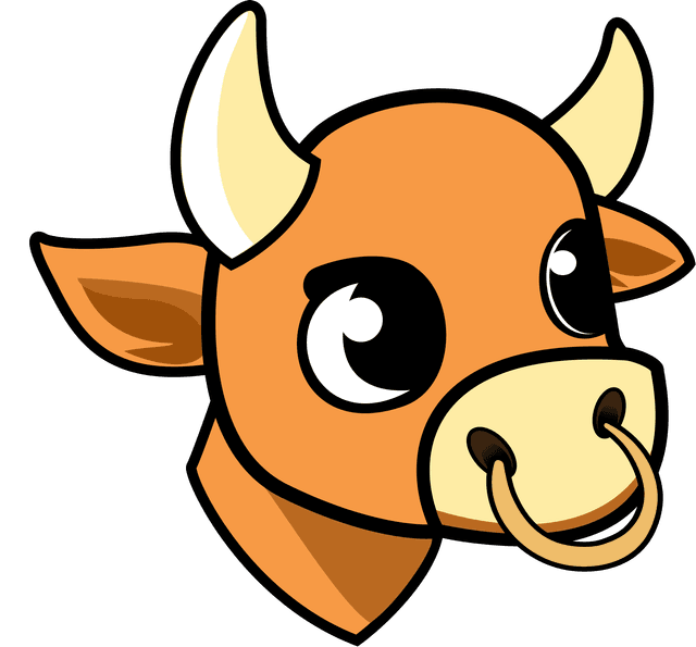 knockOut Bull Mascot